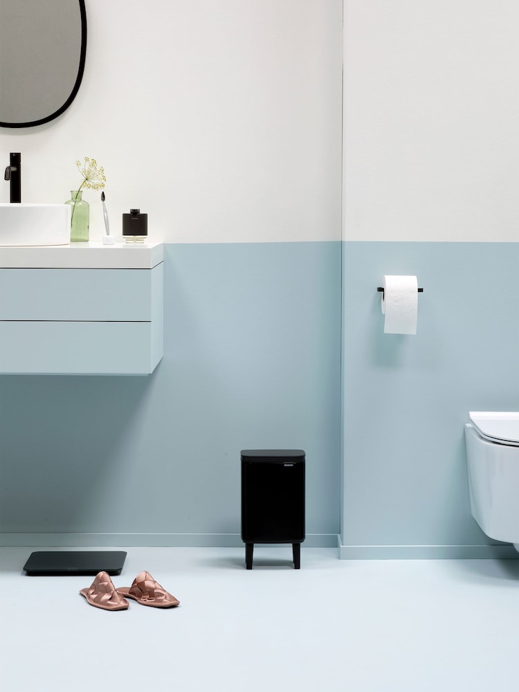 Brabantia Black Bo Waste Bin Hi 4L - Image 1 of 6