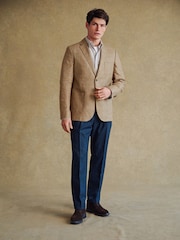Barbour® Neutral Check Blazer - Image 2 of 16
