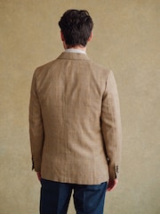 Barbour® Neutral Check Blazer - Image 3 of 16