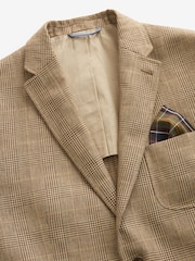 Barbour® Neutral Check Blazer - Image 8 of 16