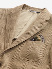 Barbour® Neutral Check Blazer - Image 9 of 16