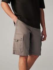 Dark Stone Belted Cargo Shorts - Image 1 of 11
