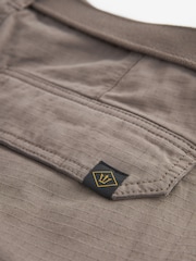 Dark Stone Belted Cargo Shorts - Image 10 of 11