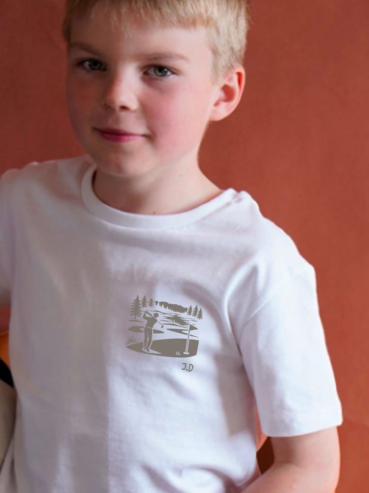 Course Is Calling Golf T-Shirt by Solesmith - Image 1 of 2 Course Is Calling Golf T-Shirt by Solesmith - Image 1 of 2