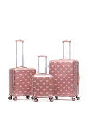 Flight Knight Hardcase Large Check in Suitcases and Cabin Case Luggage Set of 3 - Image 1 of 7
