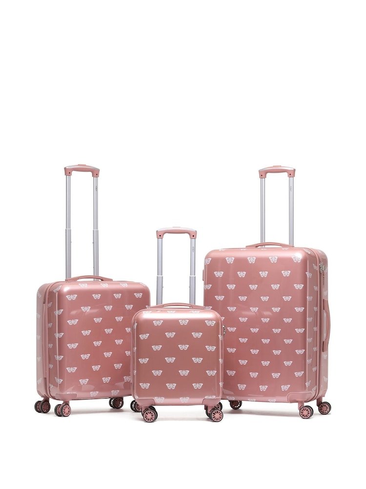 Flight Knight Hardcase Large Check in Suitcases and Cabin Case Luggage Set of 3 - Image 1 of 7