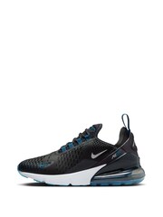 Nike Grey/Navy Air Max 270 Youth Trainers - Image 2 of 10