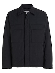 Calvin Klein Quilted Workwear Black Jacket - Image 4 of 6