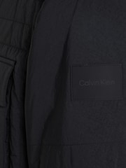 Calvin Klein Quilted Workwear Black Jacket - Image 6 of 6
