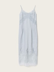 AllSaints Blue Samia Dress - Image 5 of 5
