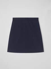 LK Bennett Blue Wiley Crepe Pencil Skirt - Image 4 of 4