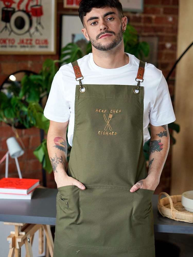 Solesmith Personalised Posh Apron - Image 1 of 2 Solesmith Personalised Posh Apron - Image 1 of 2