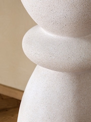 Light Totem Plinth Side Table - Image 2 of 5