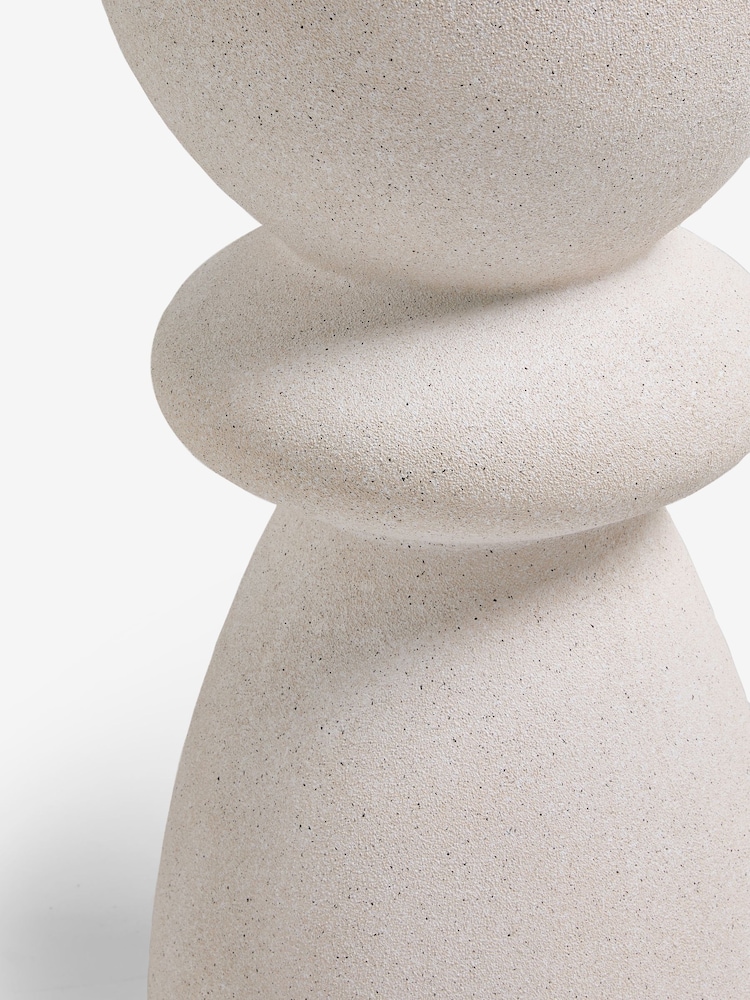 Light Totem Plinth Side Table - Image 5 of 5