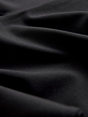 Black Power Sculpting Ponte Flare Leggings - Image 6 of 6