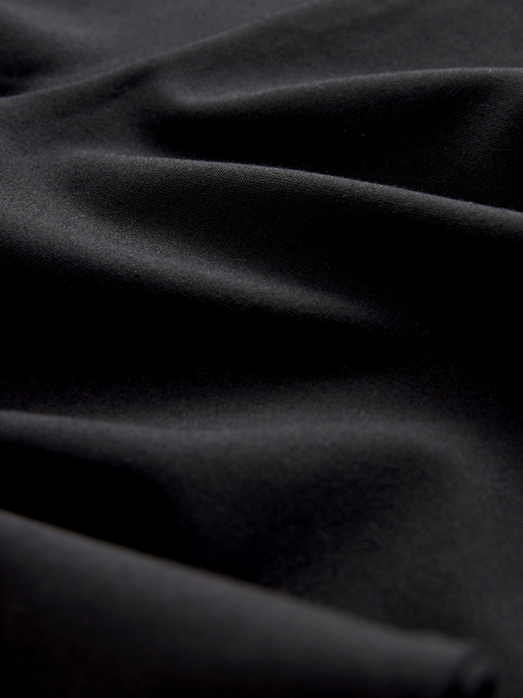 Black Power Sculpting Ponte Flare Leggings - Image 6 of 6