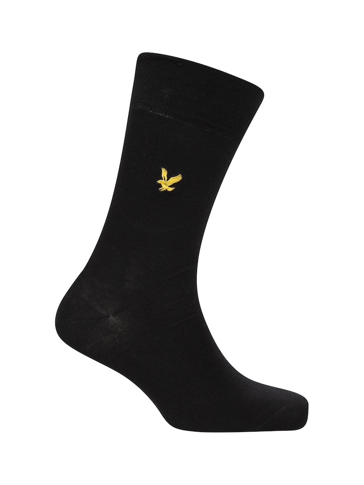 Lyle & Scott Natural Cotton Socks 5 Pack - Image 2 of 8