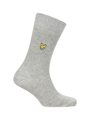 Lyle & Scott Natural Cotton Socks 5 Pack - Image 4 of 8