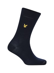 Lyle & Scott Natural Cotton Socks 5 Pack - Image 5 of 8