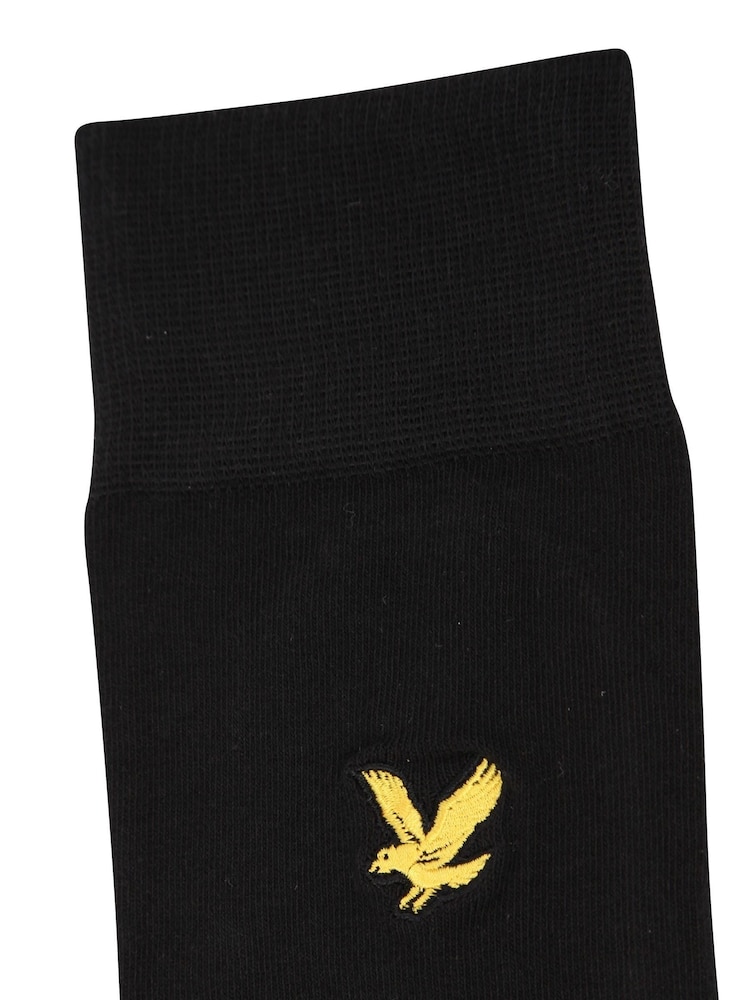 Lyle & Scott Natural Cotton Socks 5 Pack - Image 8 of 8