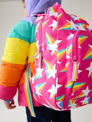 Little Bird by Jools Oliver Pink Stars Rainbow Backpack - Image 2 of 8