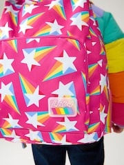 Little Bird by Jools Oliver Pink Stars Rainbow Backpack - Image 3 of 8