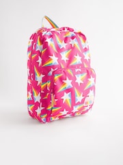 Little Bird by Jools Oliver Pink Stars Rainbow Backpack - Image 5 of 8