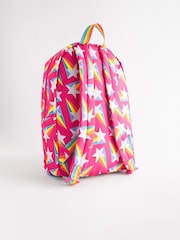 Little Bird by Jools Oliver Pink Stars Rainbow Backpack - Image 6 of 8