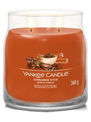Yankee Candle No Colour Signature Jar Scented Candle, Cinnamon Jar Stick - Image 3 of 3