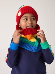 Little Bird by Jools Oliver Multi Rainbow Snood - Image 3 of 5