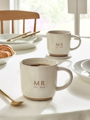 White Established MR In 2024 Wedding Mug - Image 2 of 7