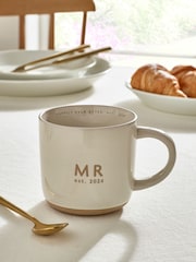 White Established MR In 2024 Wedding Mug - Image 4 of 7