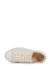 Celtic & Co. White Canvas Low Top Trainers - Image 5 of 7
