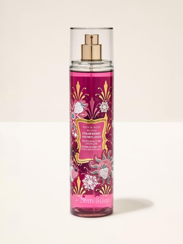 Bath & Body Works Strawberry Snowflakes Fine Fragrance Mist 236ml - Image 1 of 2