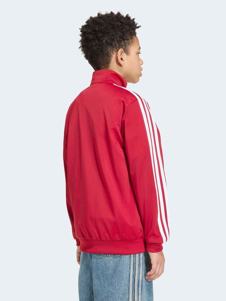 adidas Originals Red Firebird Loose Track Top - Image 2 of 6 adidas Originals Red Firebird Loose Track Top - Image 2 of 6