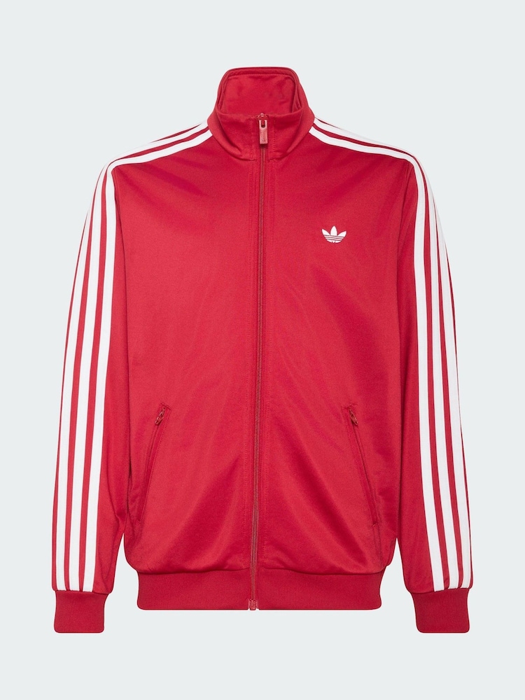 adidas Originals Red Firebird Loose Track Top - Image 6 of 6 adidas Originals Red Firebird Loose Track Top - Image 6 of 6