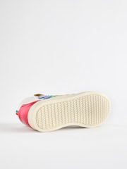 Little Bird by Jools Oliver Multi Metallic Rainbow Hi-Top Trainers - Image 5 of 5