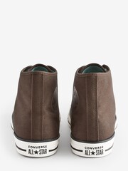 Converse Brown Chuck Taylor All Star High Top Trainers - Image 5 of 12