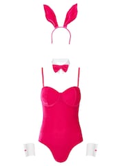 Ann Summers Pink Tuxedo Bunny Costume - Image 4 of 4