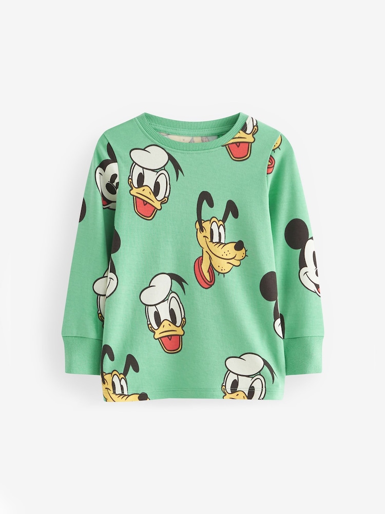 Bleu/vert - Pyjama Disney Mickey Mouse Snuggle 2 Pack (9mths-10yrs) - Image 5 of 10