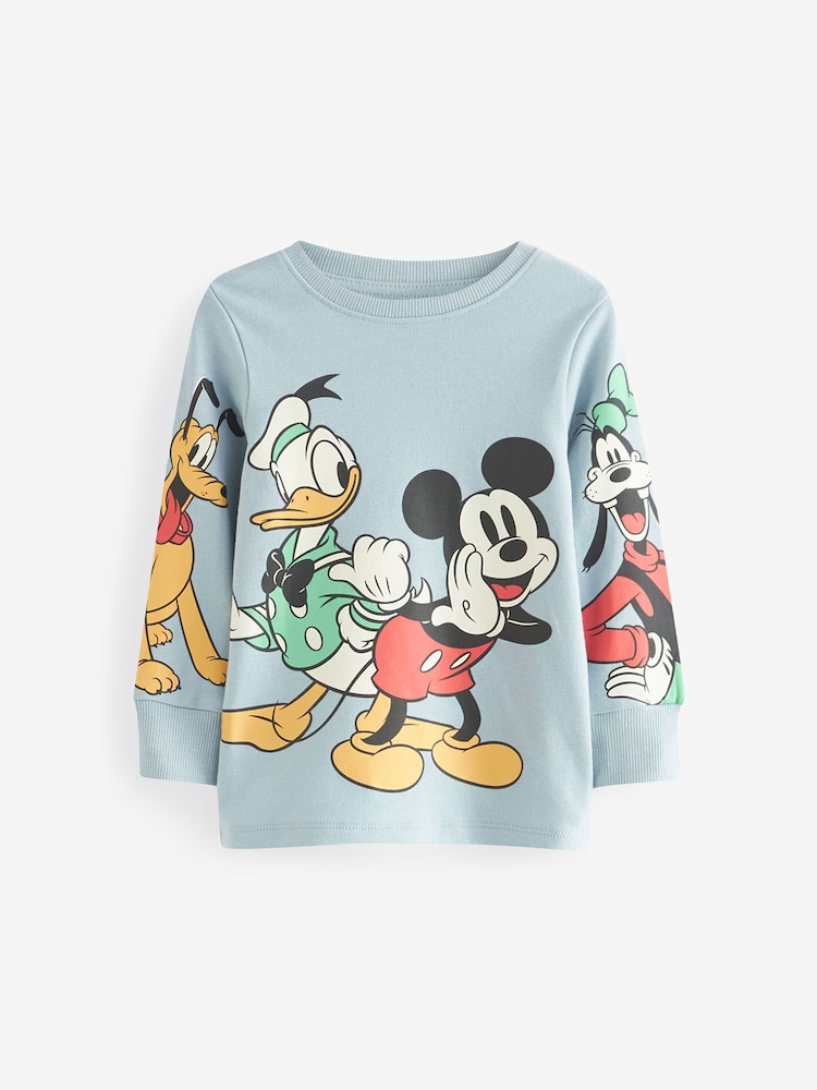 Bleu/vert - Pyjama Disney Mickey Mouse Snuggle 2 Pack (9mths-10yrs) - Image 6 of 10