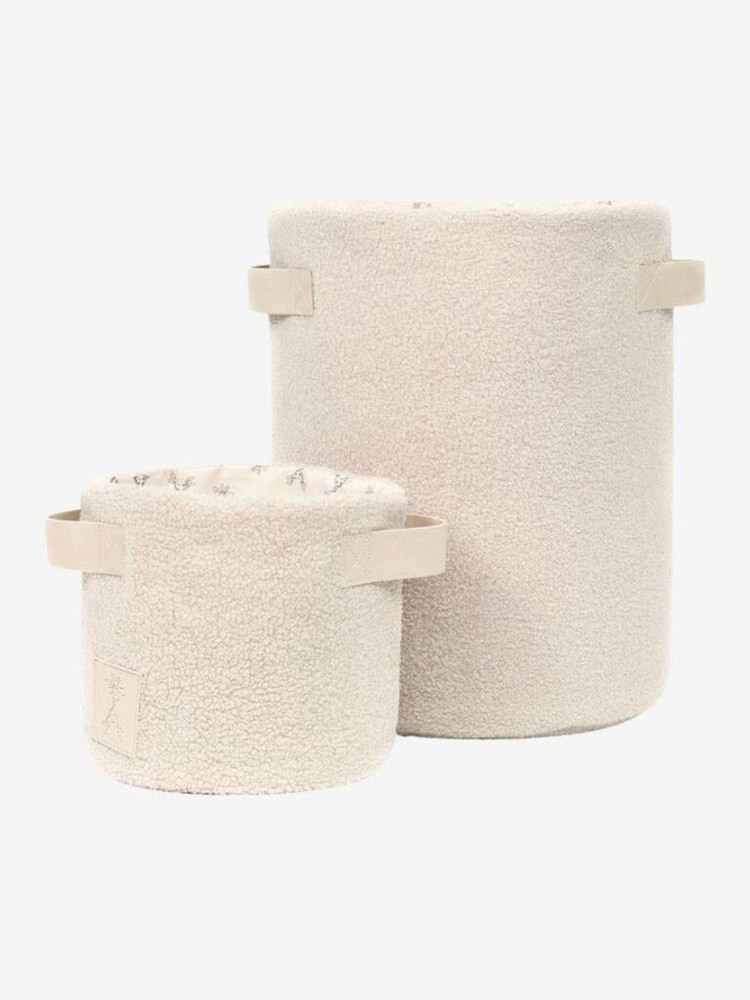 gigil Set of 2 Sand Beige Storage Baskets - Image 3 of 3 gigil Set of 2 Sand Beige Storage Baskets - Image 3 of 3
