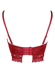 Pour Moi Red Rebel Longline Multiway Strapless Bra - Image 5 of 5