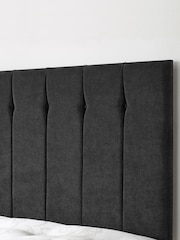 Aspire Furniture Charcoal Amberley Headboard - Image 1 of 2