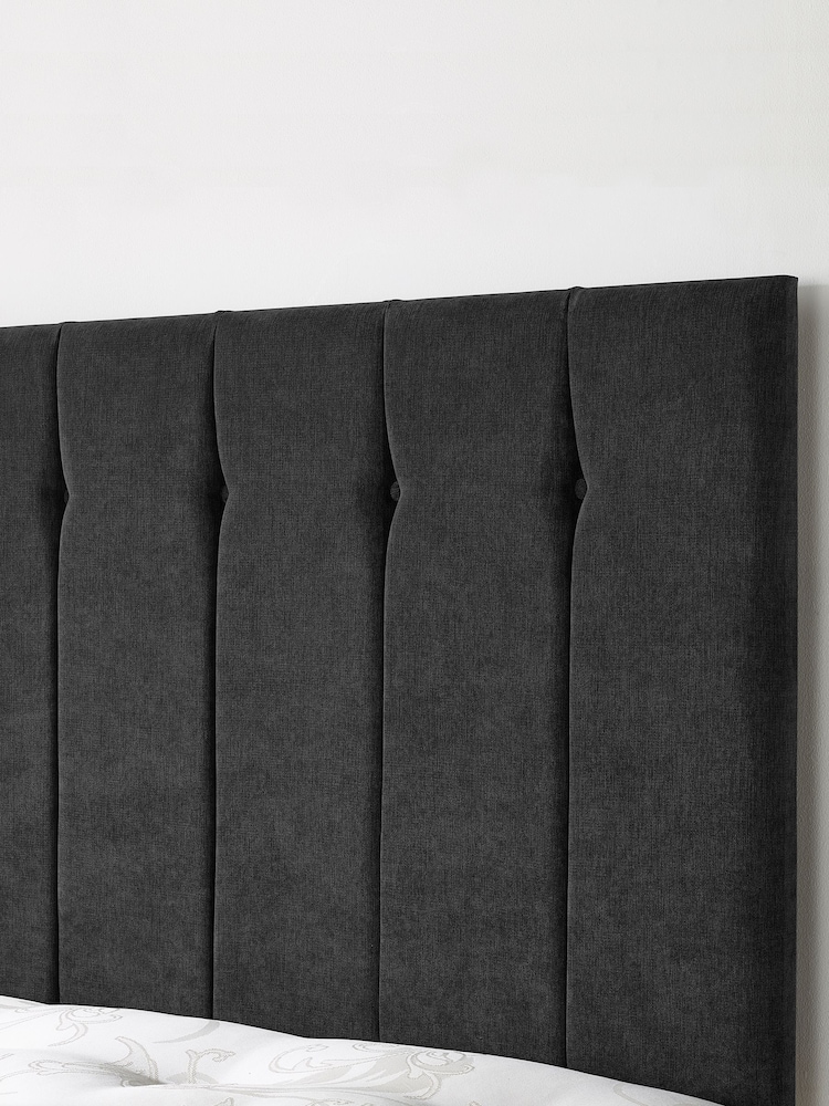 Aspire Furniture Charcoal Amberley Headboard - Image 1 of 2