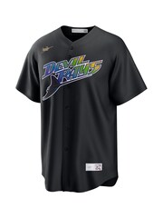 Nike Black Tampa Bay Rays Official Replica Cooperstown Jersey - Image 2 of 3