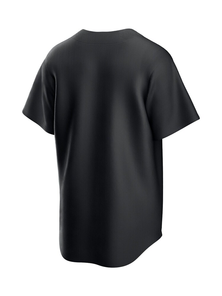 Nike Black Tampa Bay Rays Official Replica Cooperstown Jersey - Image 3 of 3
