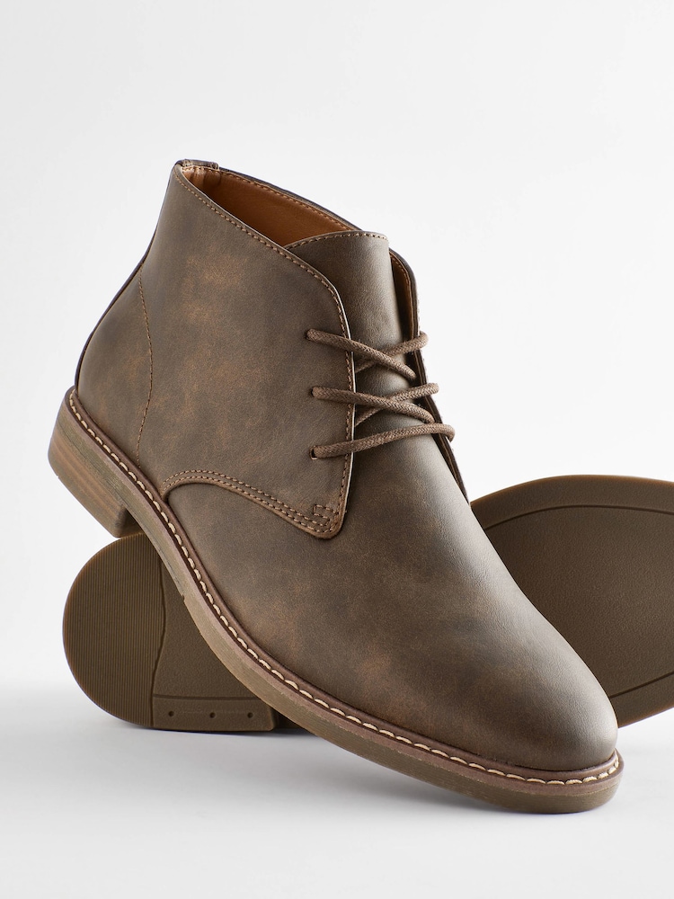 Brun - Bottes Chukka - Image 3 of 5