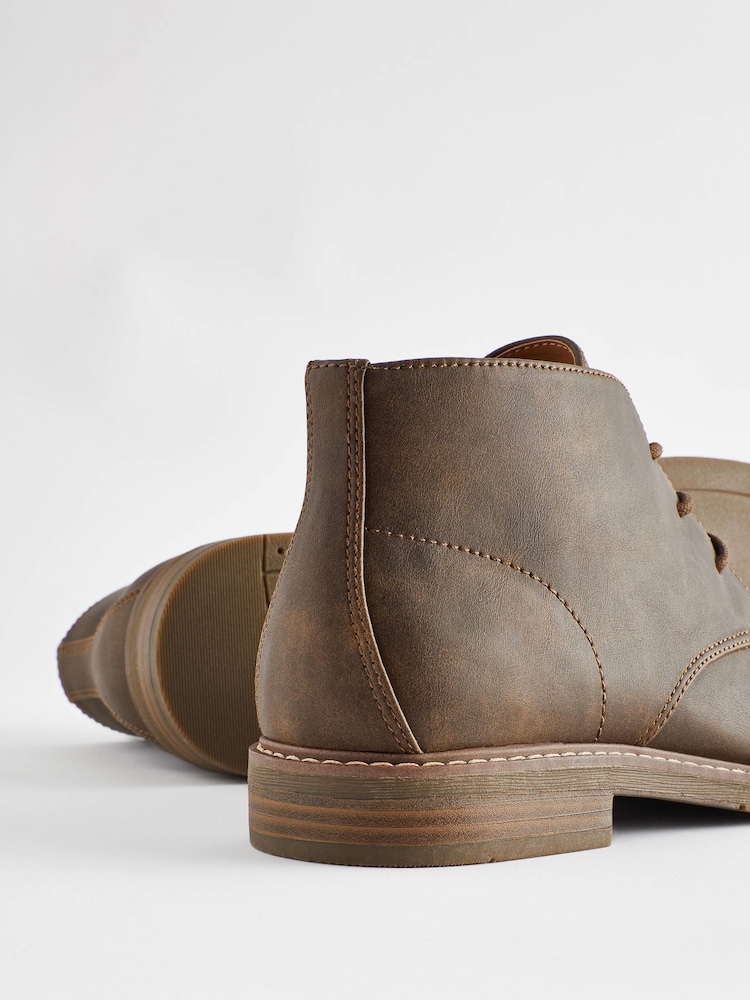Brun - Bottes Chukka - Image 4 of 5