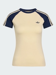 adidas Originals Yellow Sst T-Shirt - Image 5 of 5